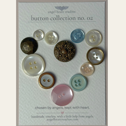 button collection no. 02 – mixed tones ♡