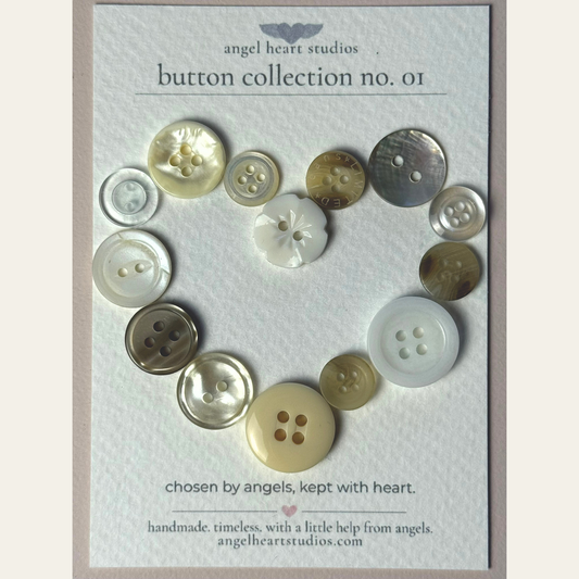 button collection no. 01 – neutrals ♡