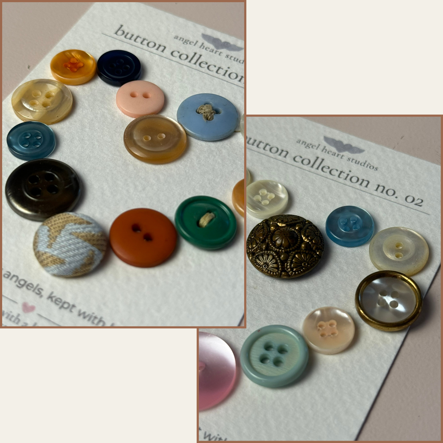 button collection no. 02 – mixed tones ♡