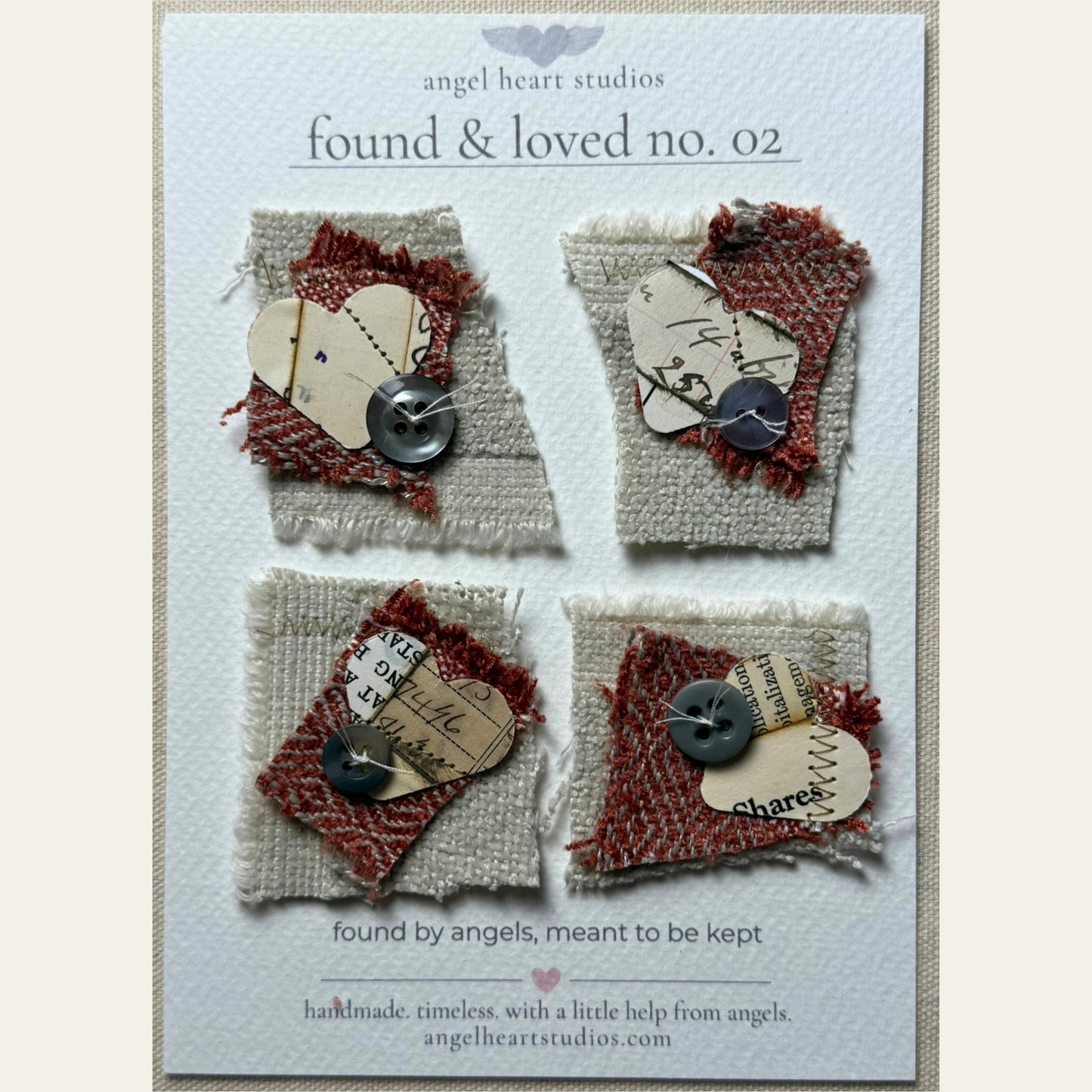 found & loved no. 02— redwork ♡