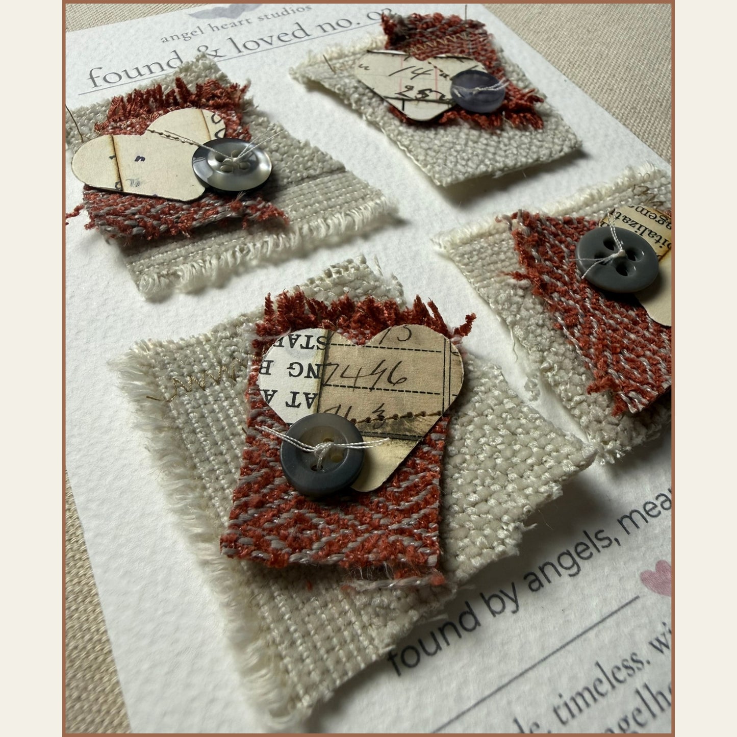 found & loved no. 02— redwork ♡