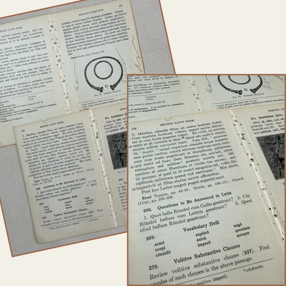 vintage paper collection - the schoolmaster's papers