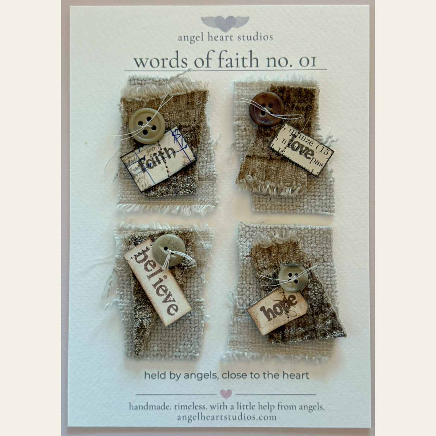 words of faith no. 01 - faith, love, hope, believe ♡