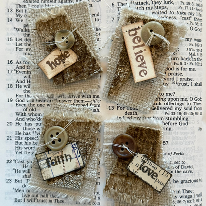 words of faith no. 01 - faith, love, hope, believe ♡